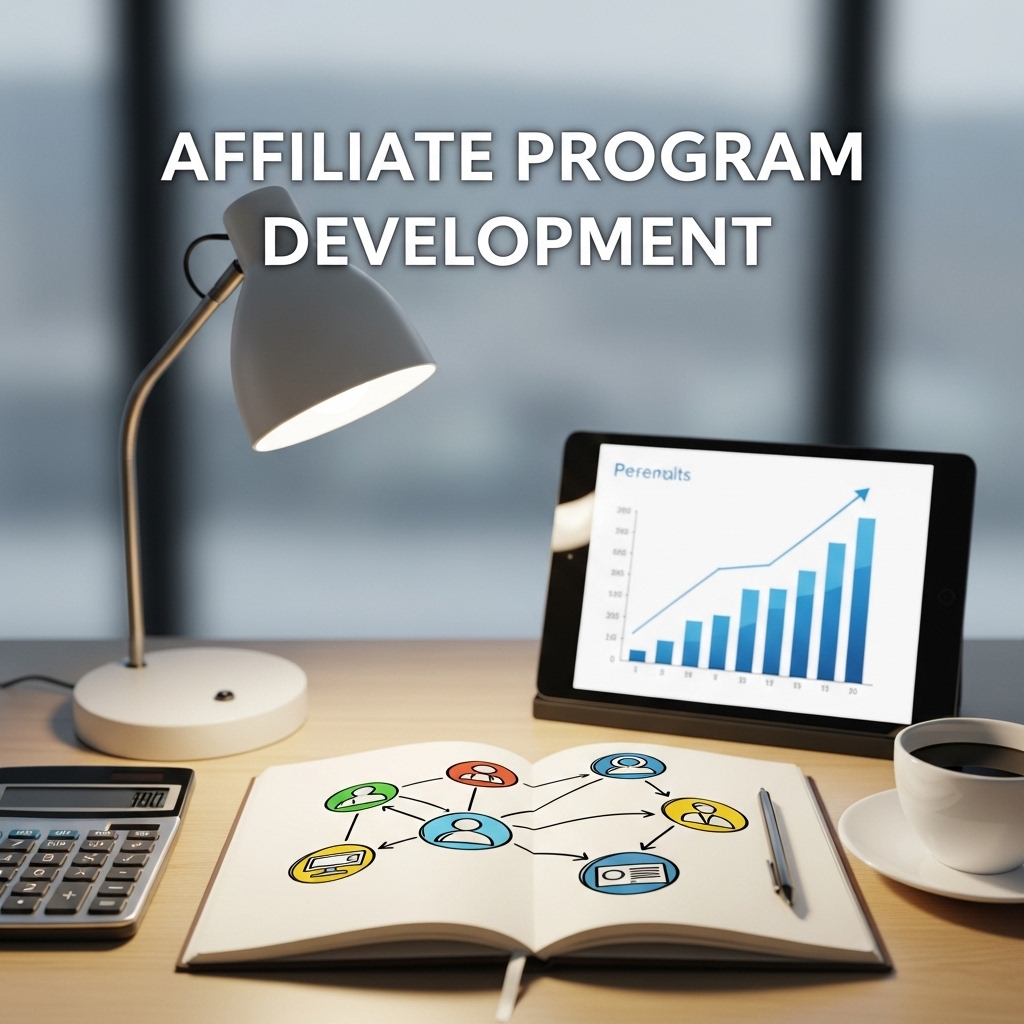 Affiliate program development and partner network building